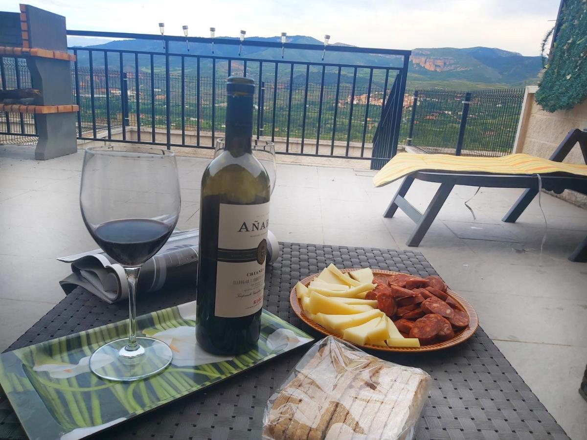 Chalet El Mirador Del Valle Barbacoa By Apartamentos Logrono Nalda Екстериор снимка